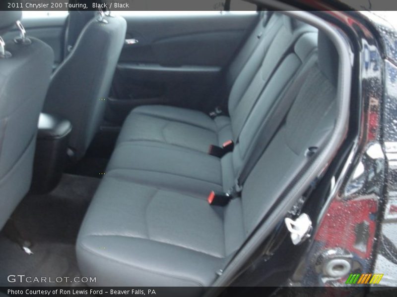 Black / Black 2011 Chrysler 200 Touring