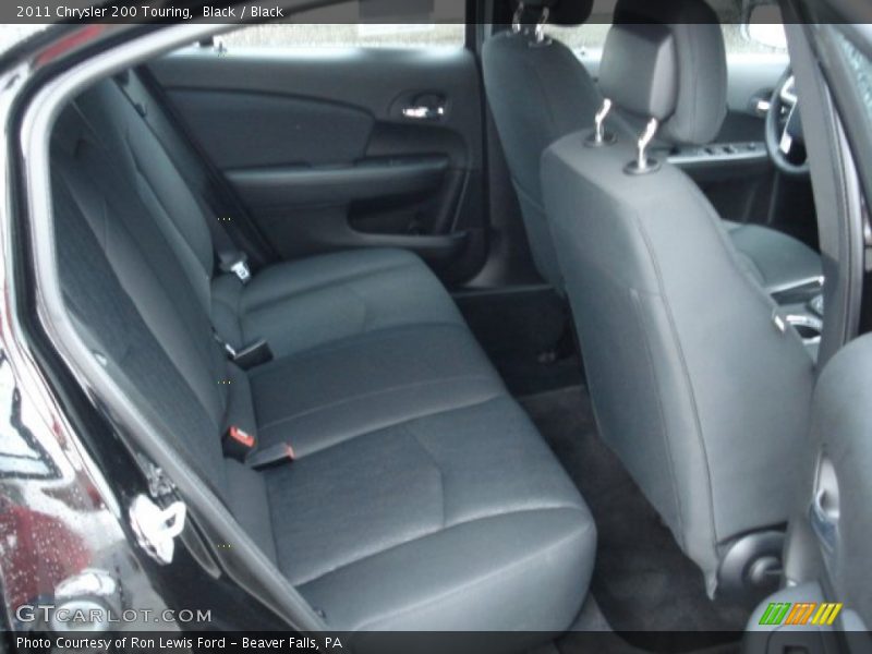 Black / Black 2011 Chrysler 200 Touring