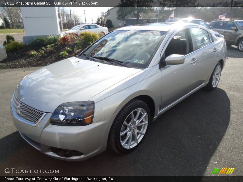 Quick Silver / Black Sport 2011 Mitsubishi Galant SE