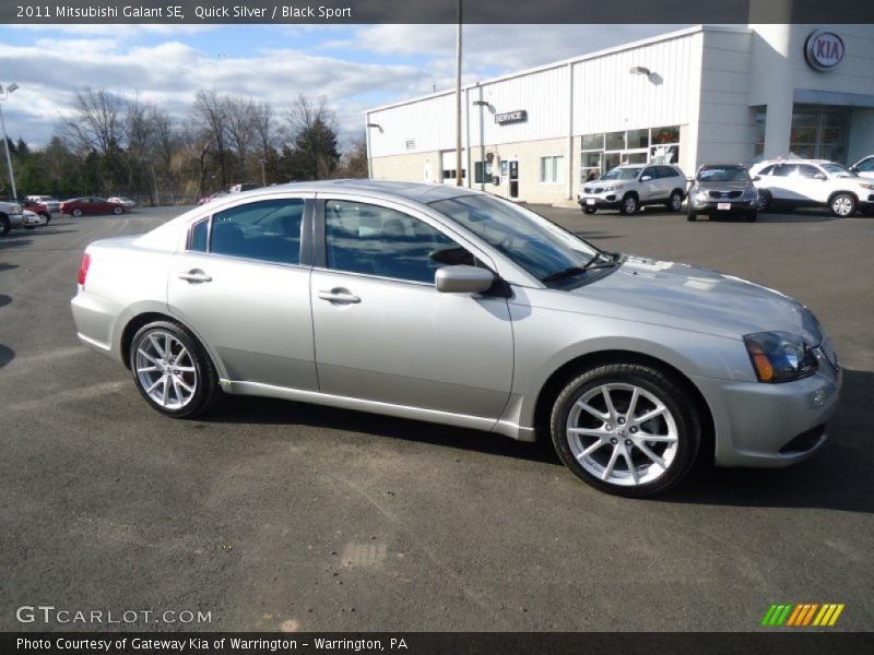 Quick Silver / Black Sport 2011 Mitsubishi Galant SE