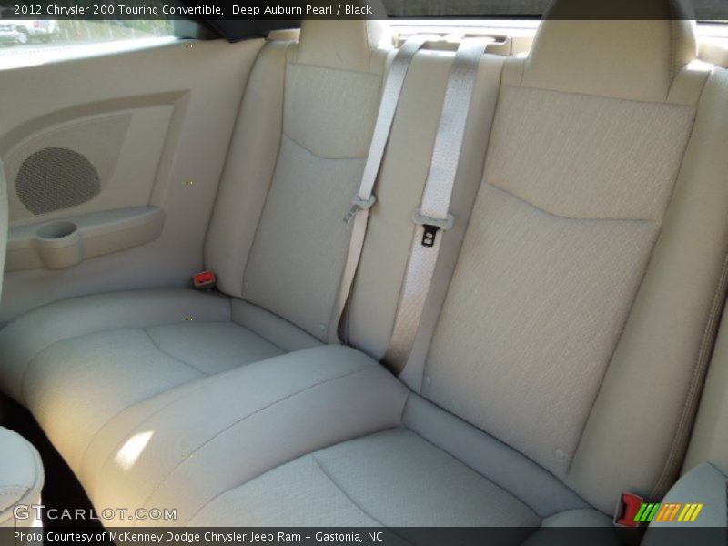 Deep Auburn Pearl / Black 2012 Chrysler 200 Touring Convertible