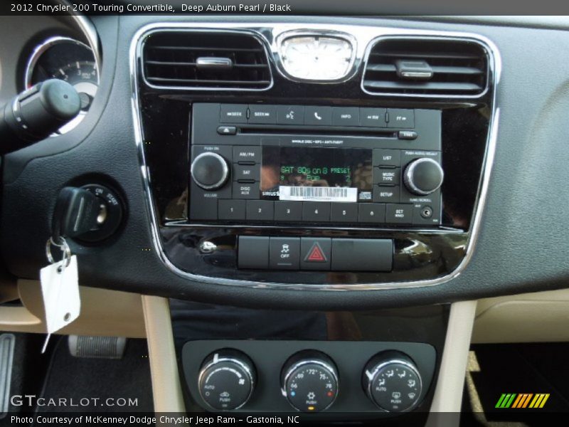 Controls of 2012 200 Touring Convertible