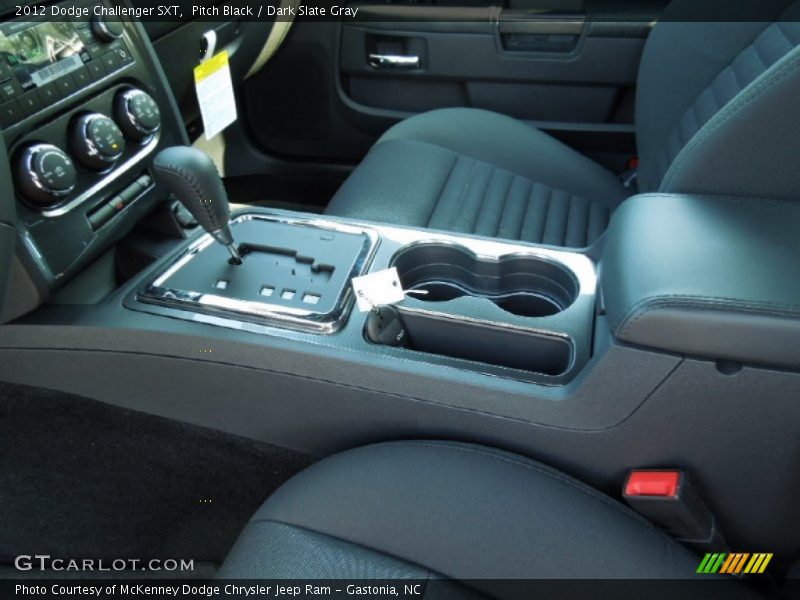 Pitch Black / Dark Slate Gray 2012 Dodge Challenger SXT