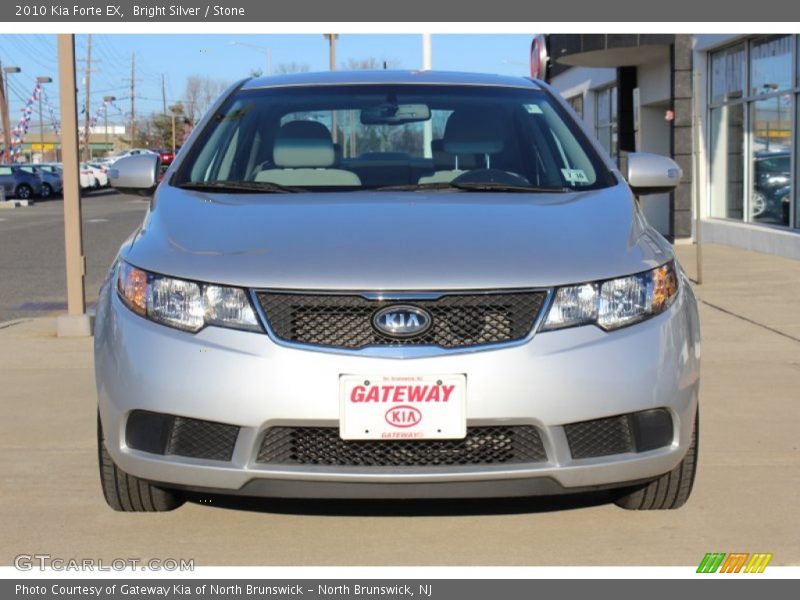 Bright Silver / Stone 2010 Kia Forte EX