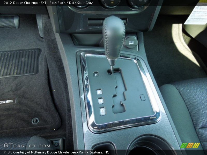 Pitch Black / Dark Slate Gray 2012 Dodge Challenger SXT