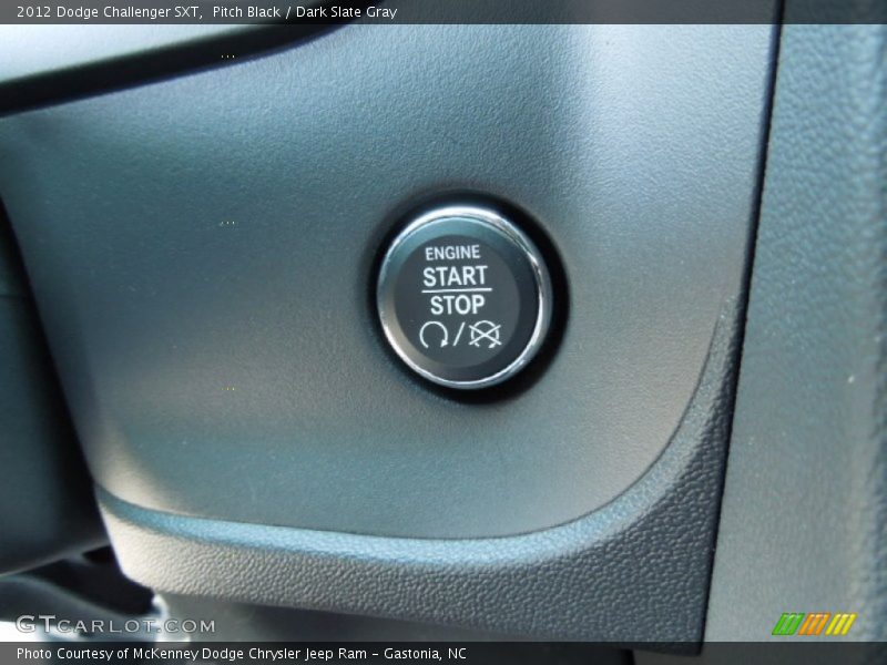 Pitch Black / Dark Slate Gray 2012 Dodge Challenger SXT