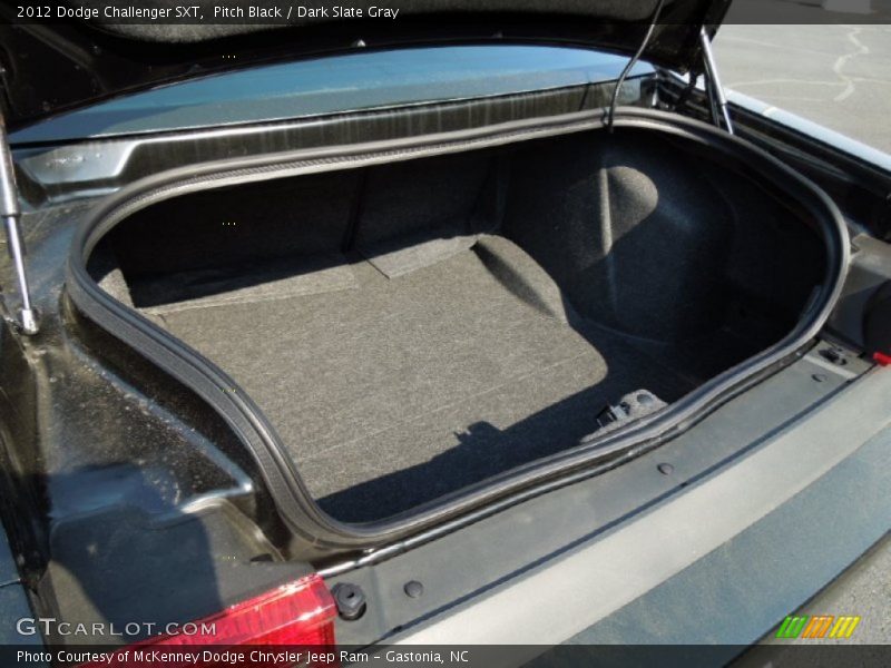 Pitch Black / Dark Slate Gray 2012 Dodge Challenger SXT