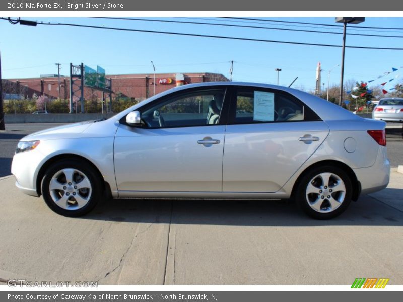 Bright Silver / Stone 2010 Kia Forte EX