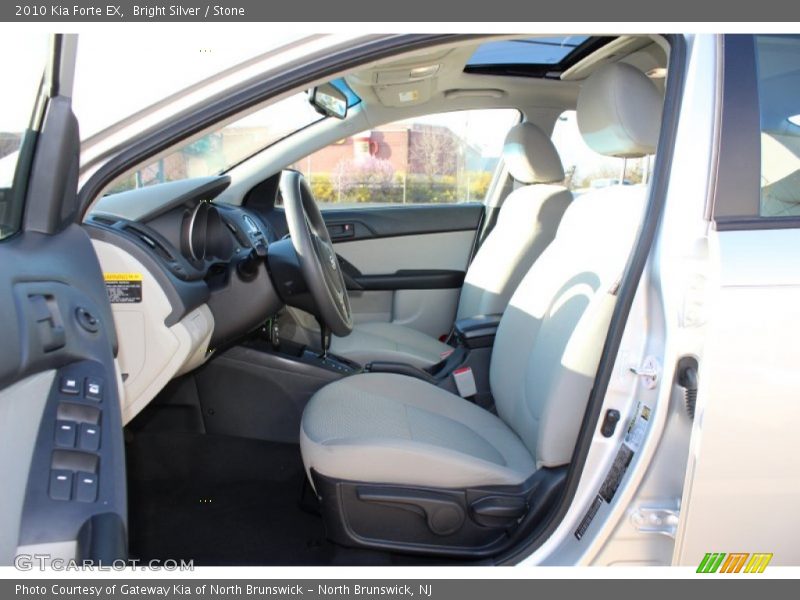 Bright Silver / Stone 2010 Kia Forte EX