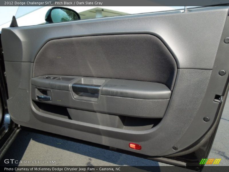 Pitch Black / Dark Slate Gray 2012 Dodge Challenger SXT