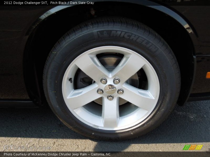 Pitch Black / Dark Slate Gray 2012 Dodge Challenger SXT