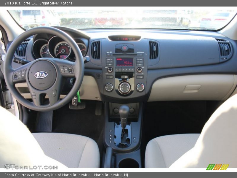 Bright Silver / Stone 2010 Kia Forte EX