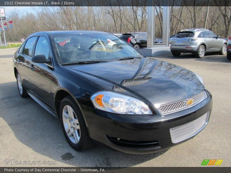 Black / Ebony 2012 Chevrolet Impala LT
