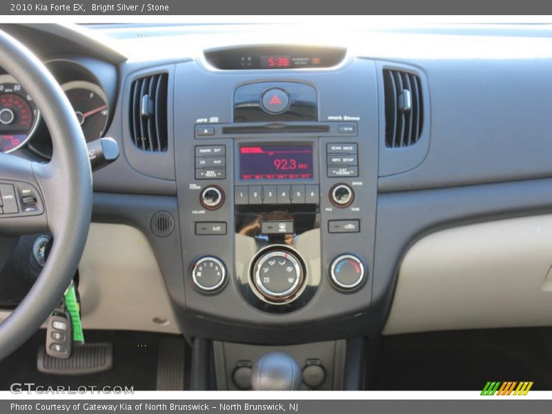 Bright Silver / Stone 2010 Kia Forte EX