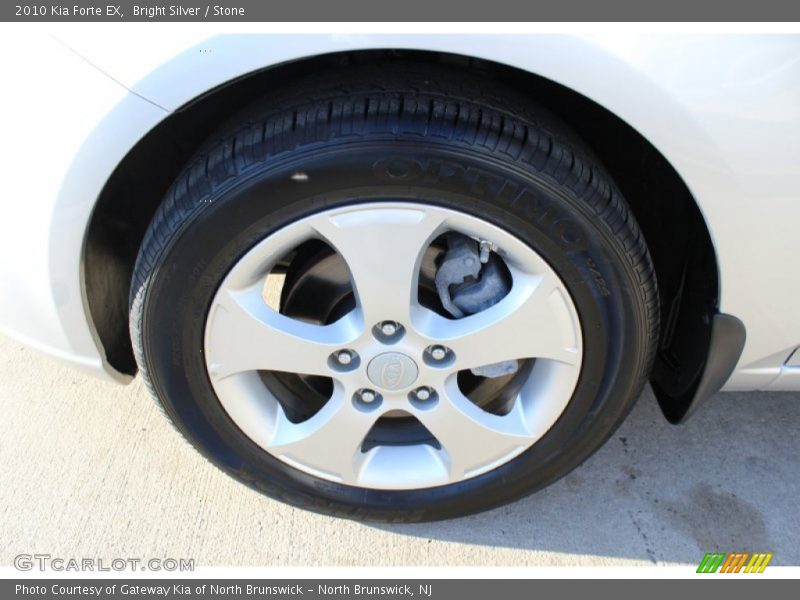 Bright Silver / Stone 2010 Kia Forte EX