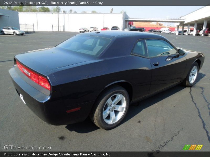 Blackberry Pearl / Dark Slate Gray 2012 Dodge Challenger SXT