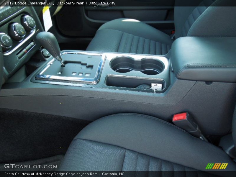 Blackberry Pearl / Dark Slate Gray 2012 Dodge Challenger SXT
