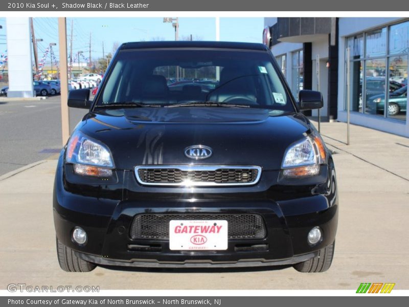Shadow Black / Black Leather 2010 Kia Soul +