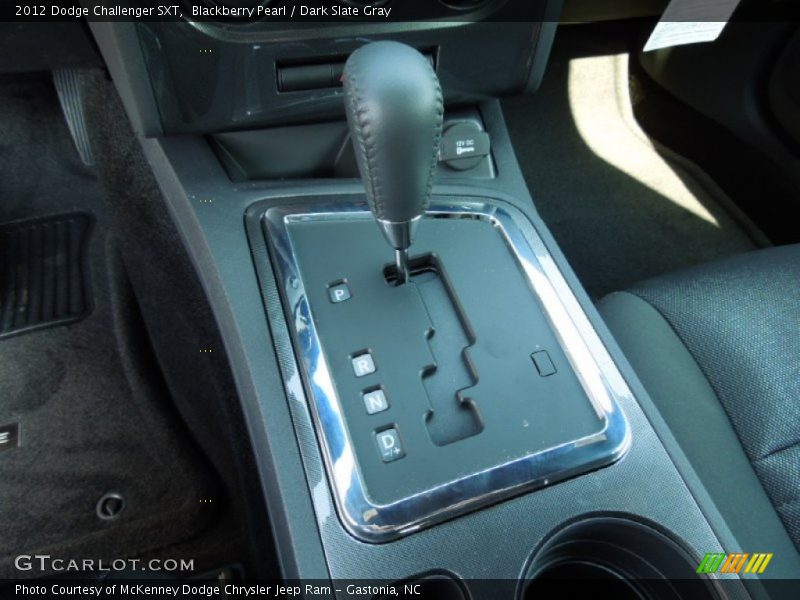 Blackberry Pearl / Dark Slate Gray 2012 Dodge Challenger SXT