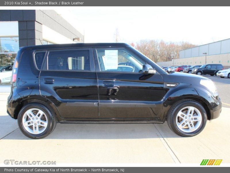 Shadow Black / Black Leather 2010 Kia Soul +