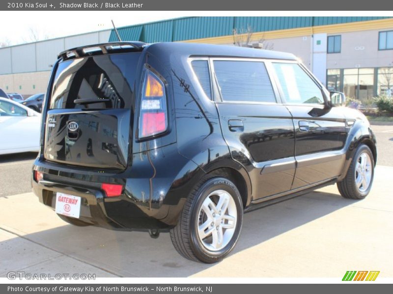 Shadow Black / Black Leather 2010 Kia Soul +
