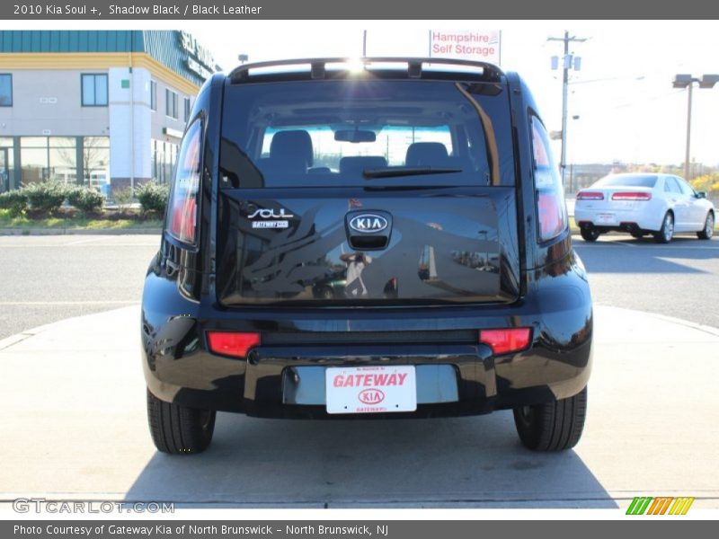 Shadow Black / Black Leather 2010 Kia Soul +