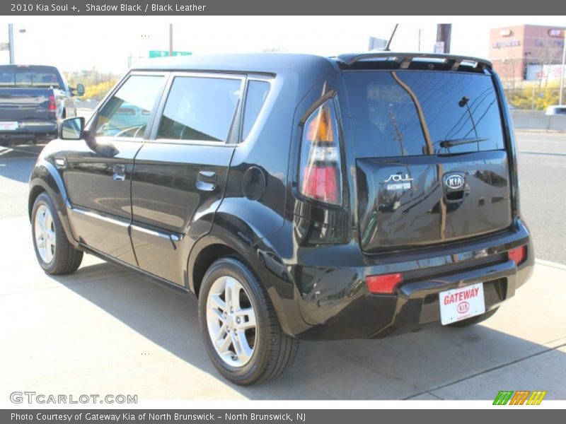 Shadow Black / Black Leather 2010 Kia Soul +
