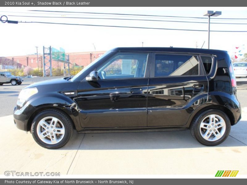 Shadow Black / Black Leather 2010 Kia Soul +