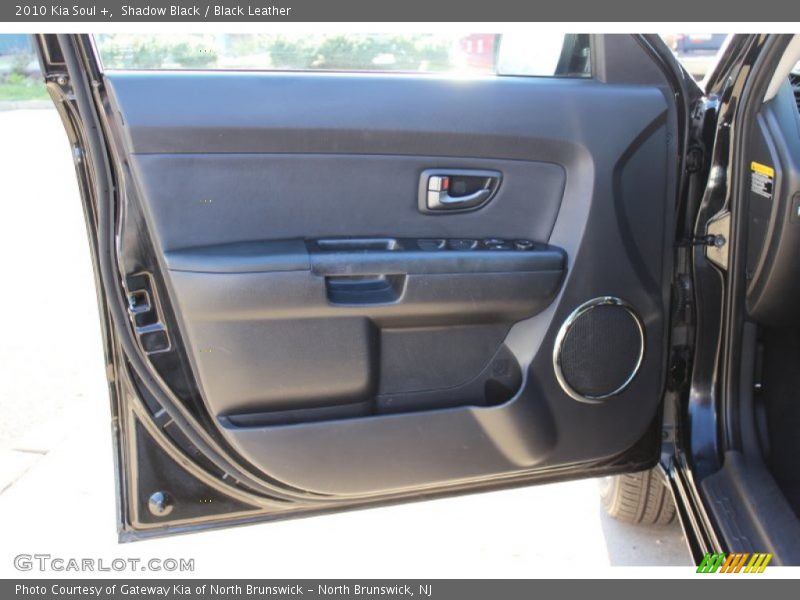 Shadow Black / Black Leather 2010 Kia Soul +