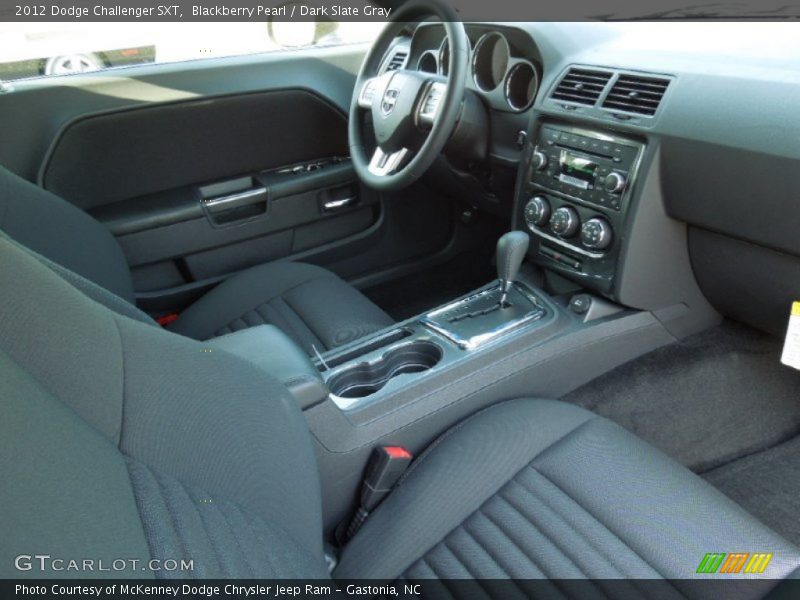 Blackberry Pearl / Dark Slate Gray 2012 Dodge Challenger SXT