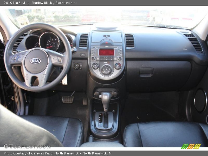 Shadow Black / Black Leather 2010 Kia Soul +