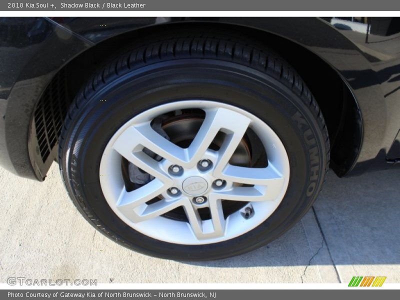 Shadow Black / Black Leather 2010 Kia Soul +