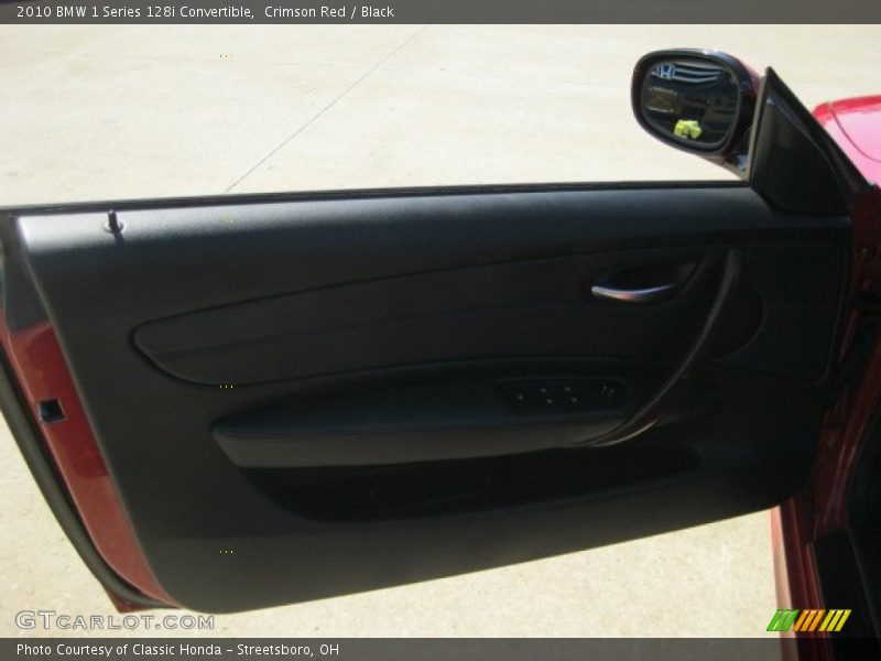 Crimson Red / Black 2010 BMW 1 Series 128i Convertible