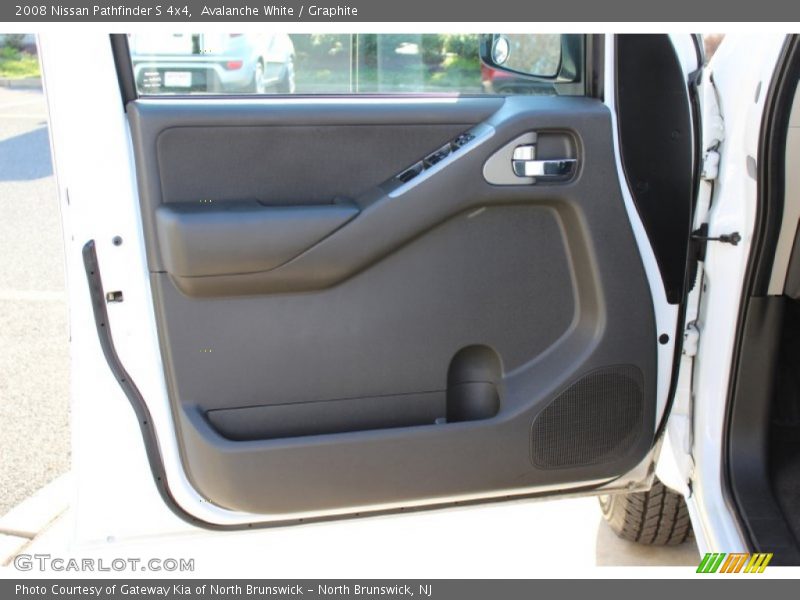 Avalanche White / Graphite 2008 Nissan Pathfinder S 4x4