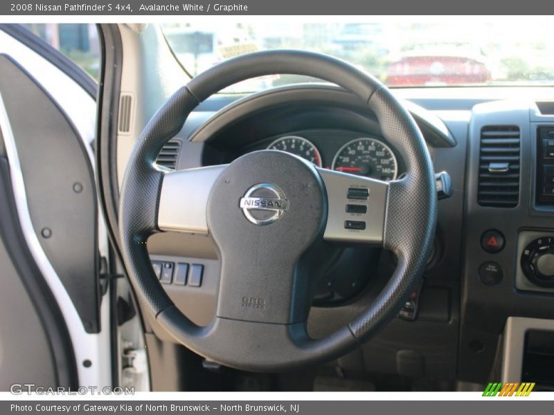 Avalanche White / Graphite 2008 Nissan Pathfinder S 4x4