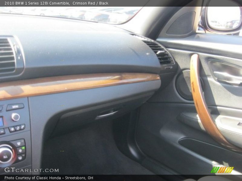 Crimson Red / Black 2010 BMW 1 Series 128i Convertible