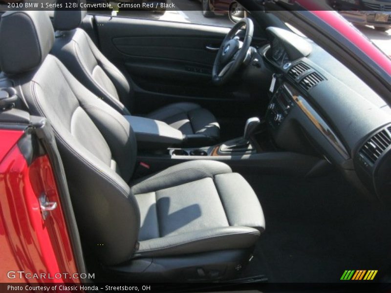Crimson Red / Black 2010 BMW 1 Series 128i Convertible