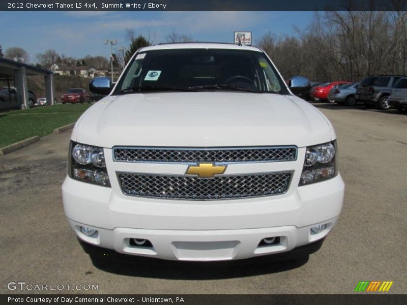 Summit White / Ebony 2012 Chevrolet Tahoe LS 4x4
