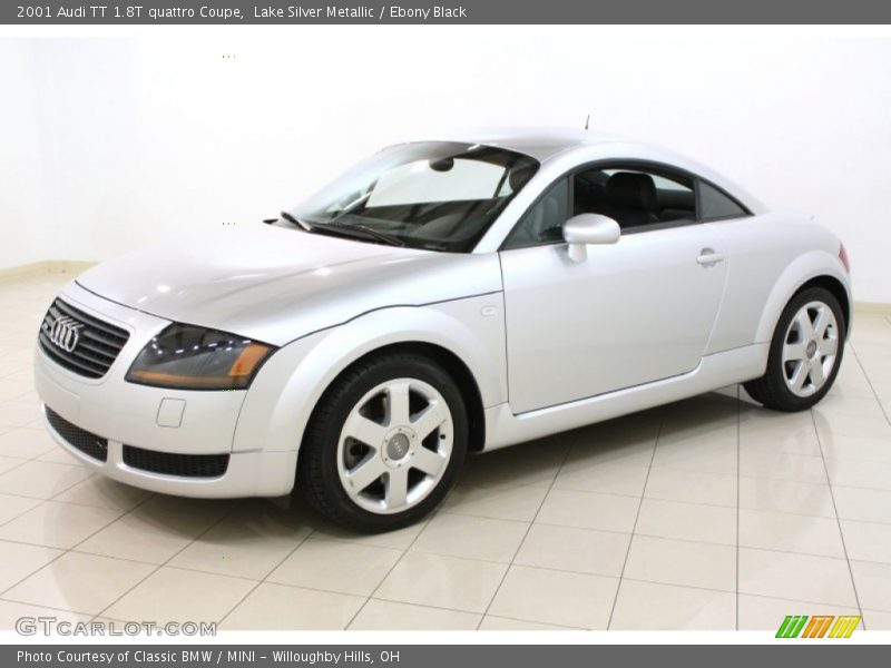 Lake Silver Metallic / Ebony Black 2001 Audi TT 1.8T quattro Coupe