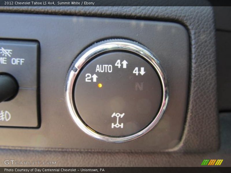 Summit White / Ebony 2012 Chevrolet Tahoe LS 4x4