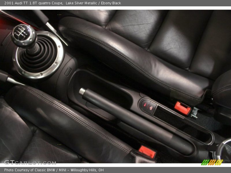 Lake Silver Metallic / Ebony Black 2001 Audi TT 1.8T quattro Coupe