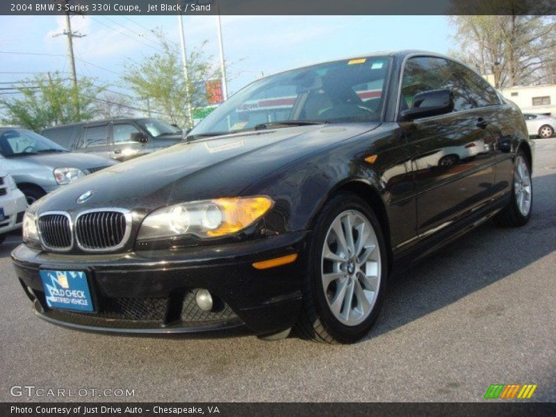 Jet Black / Sand 2004 BMW 3 Series 330i Coupe