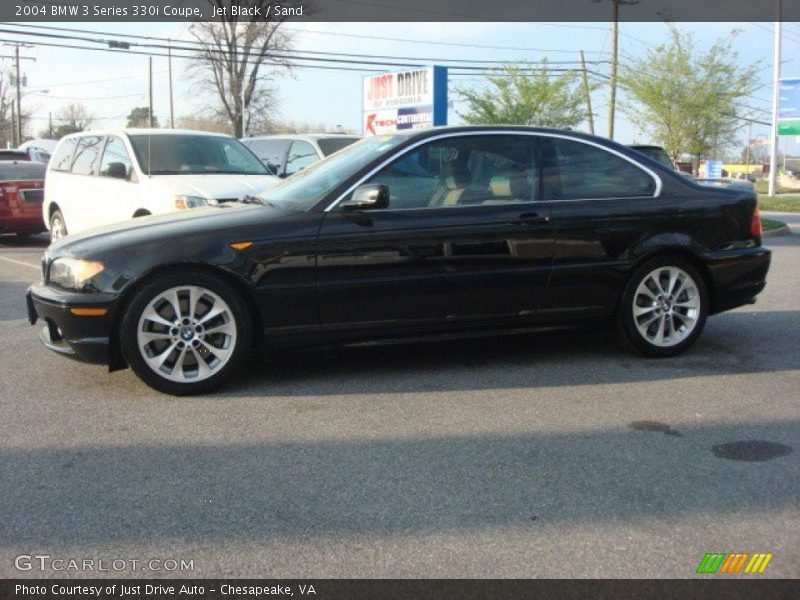 Jet Black / Sand 2004 BMW 3 Series 330i Coupe