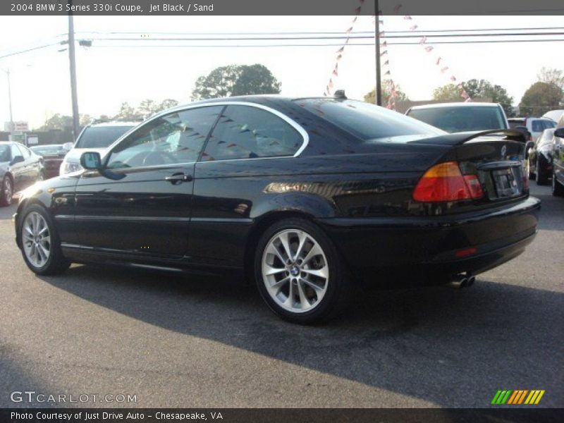 Jet Black / Sand 2004 BMW 3 Series 330i Coupe