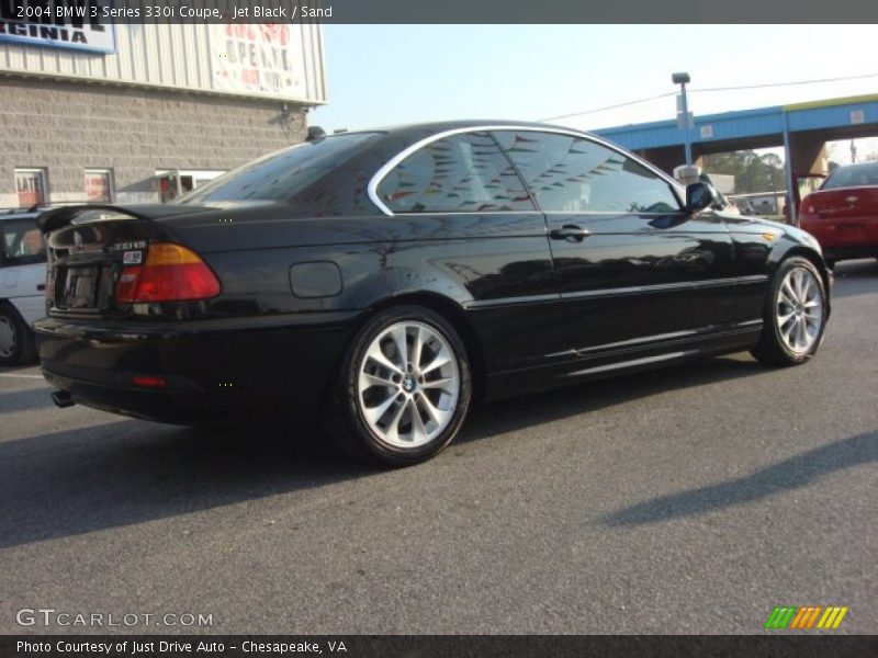 Jet Black / Sand 2004 BMW 3 Series 330i Coupe