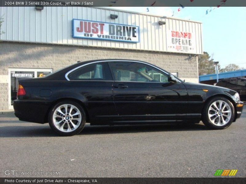 Jet Black / Sand 2004 BMW 3 Series 330i Coupe