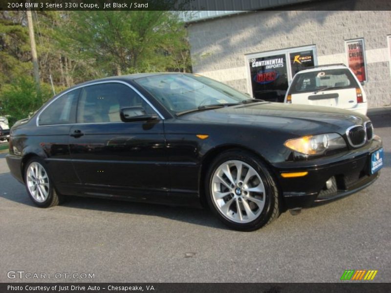 Jet Black / Sand 2004 BMW 3 Series 330i Coupe