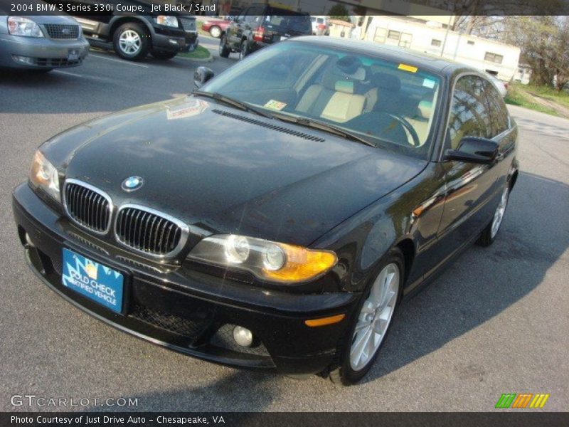 Jet Black / Sand 2004 BMW 3 Series 330i Coupe