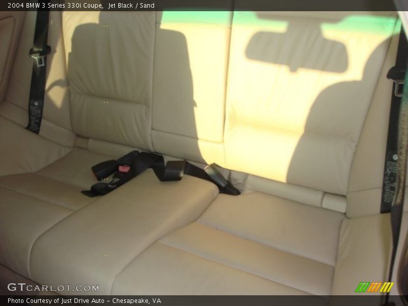 Jet Black / Sand 2004 BMW 3 Series 330i Coupe