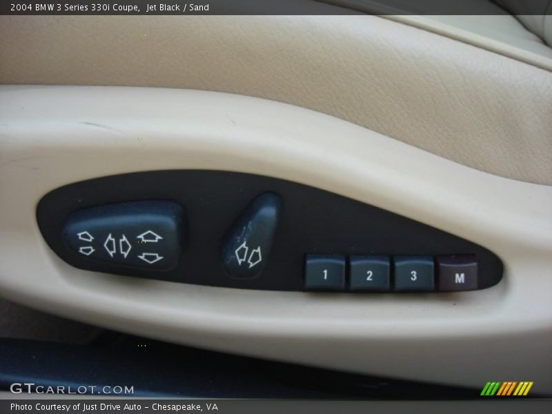 Jet Black / Sand 2004 BMW 3 Series 330i Coupe